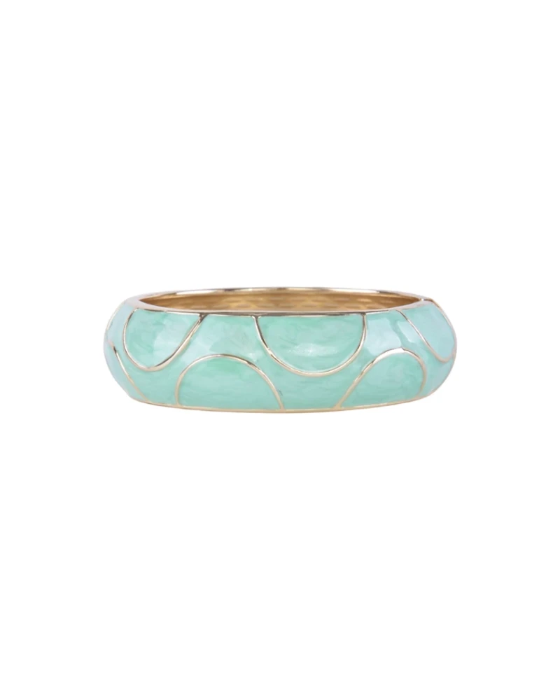 Wave Design Bangle Bracelet