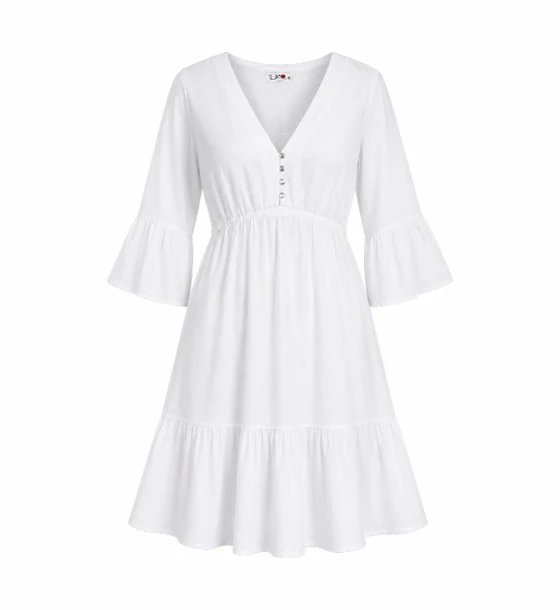 Women's Short V-Neck Dress