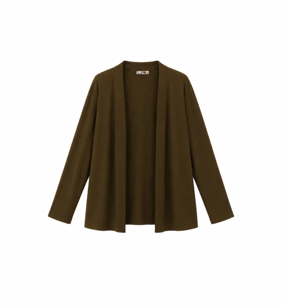 Jersey Shawl Collar Cardigan