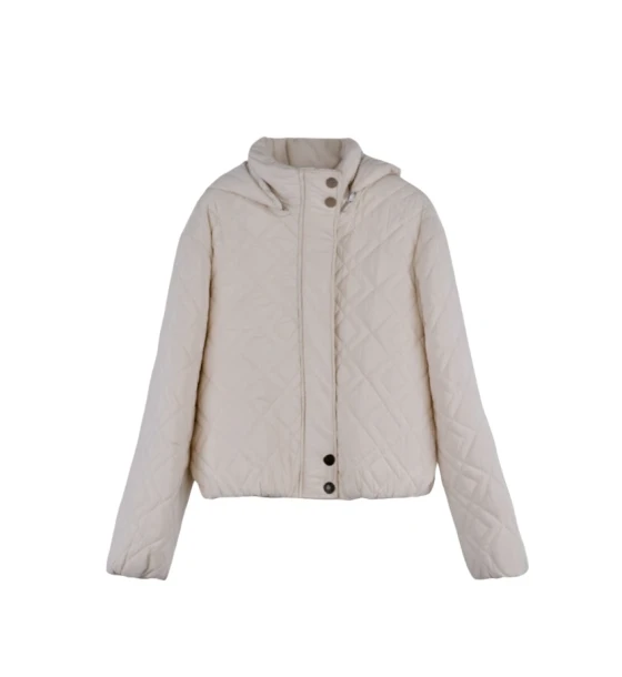 Short Jacket with Hoodie