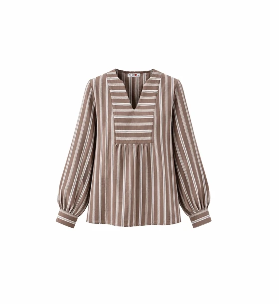 Layered Yoke Blouse