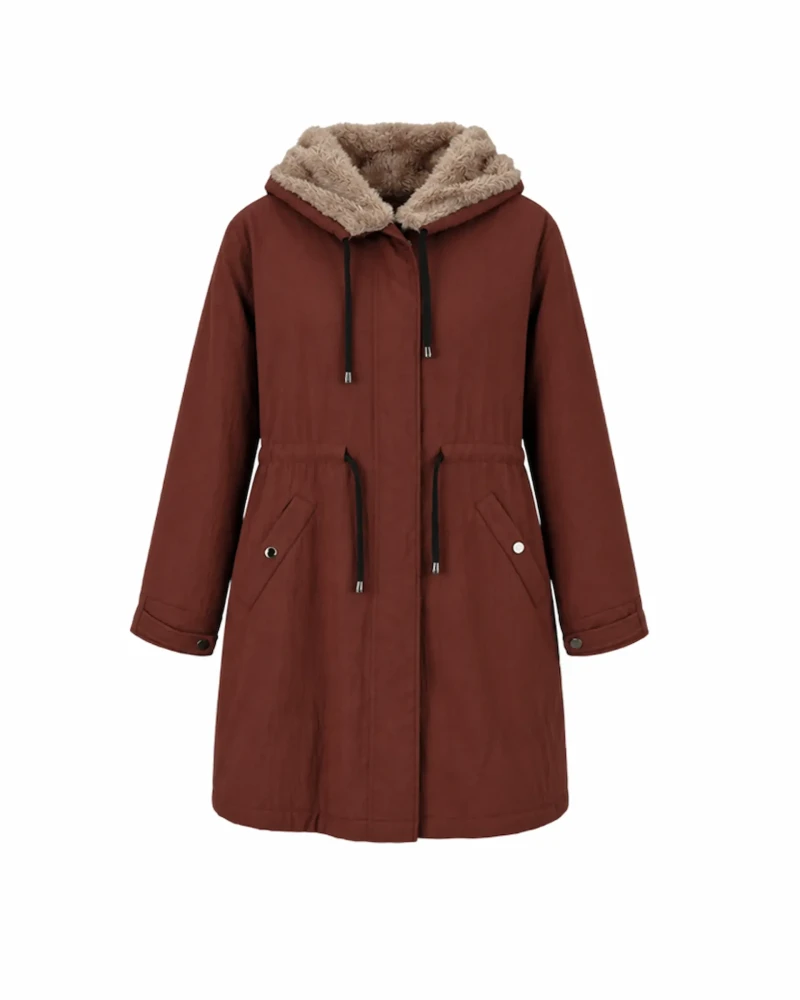 Fur-Lined Hood Jacket