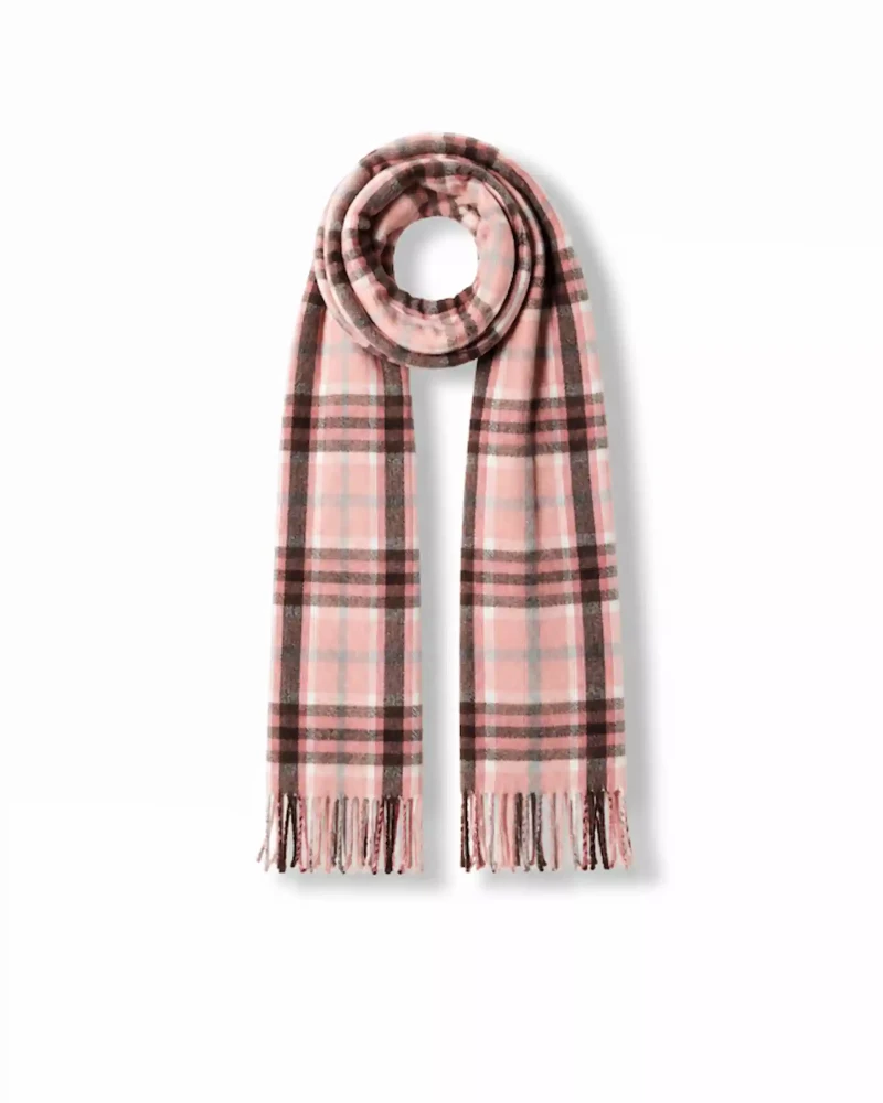 Elegant Plaid Scarf