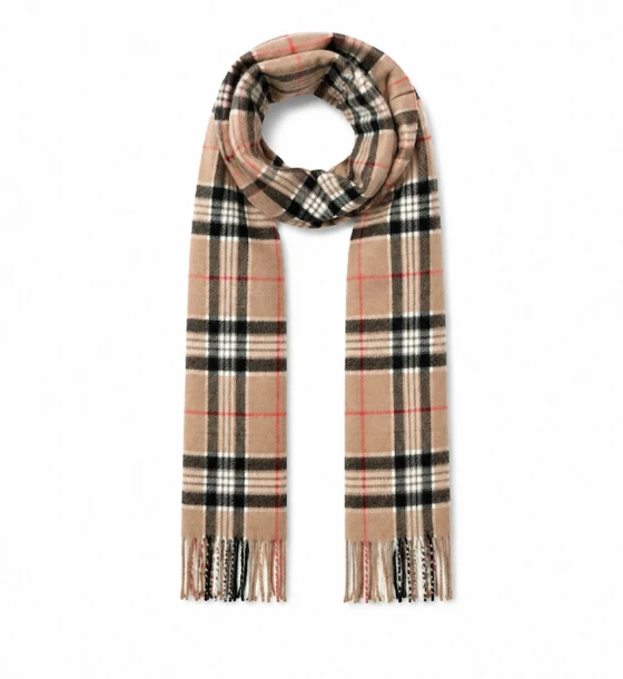 Luxe Check Scarf