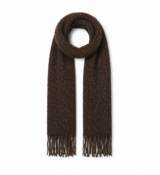 Textured Knit Scarf