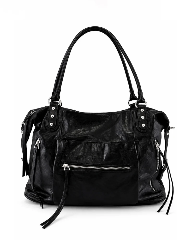 Multi-Pocket Shoulder Bag