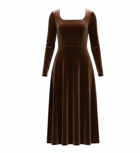Modern Feminine Winter Dress