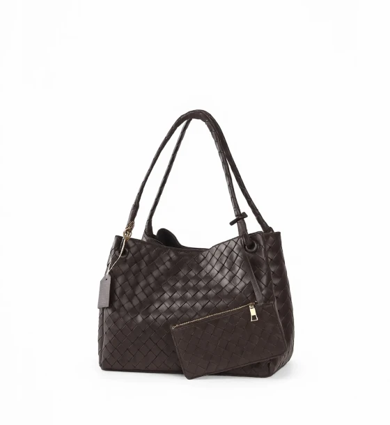 Modern Braided Shoulder Bag