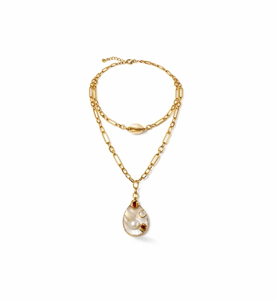 Small Shell Modern Necklace