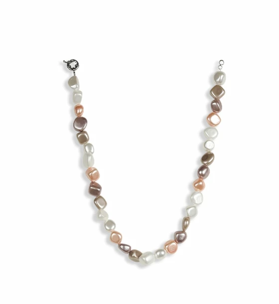 Soft-Tone Pearl Necklace