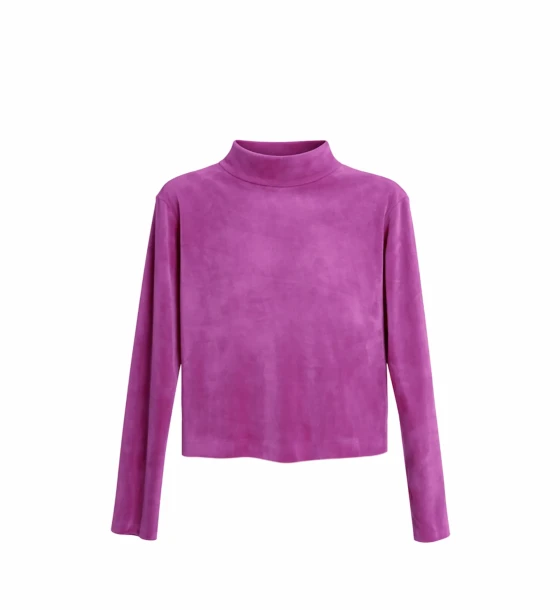Comfortable High Neck Blouse