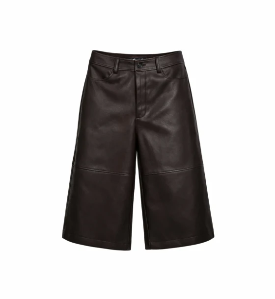 Modern Leather Shorts
