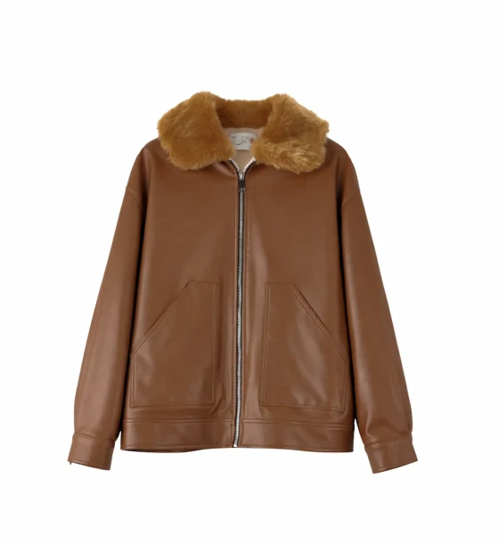 Luxury Fur Collar Jacket