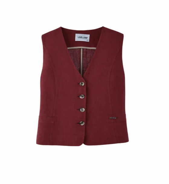 Women’s Buttoned Vest