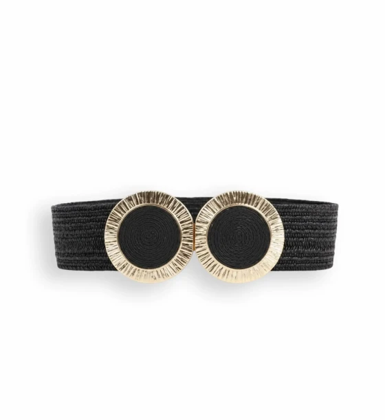 Eye-Catching Circle Buckle Belt