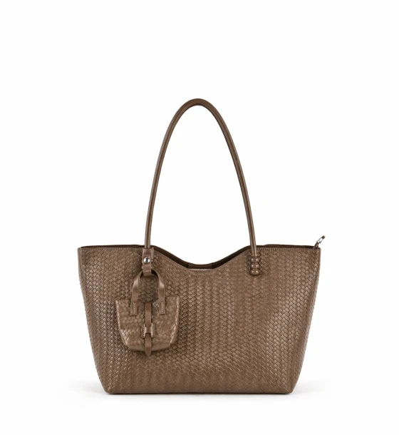 Woven Leather Elegant Bag