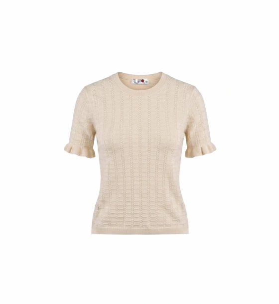 Chic Ribbed Knit Top