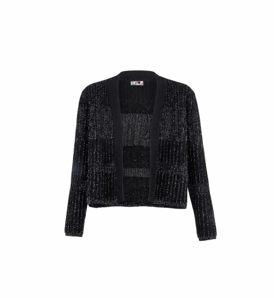 Shimmer Knit Bolero