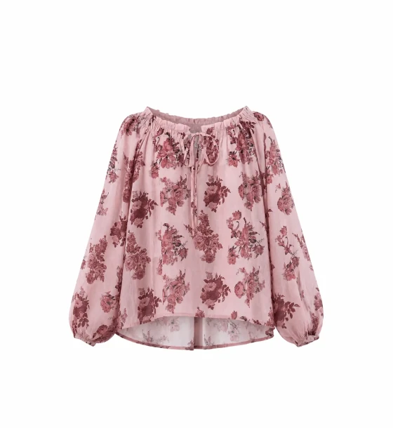 Floral Off-Shoulder