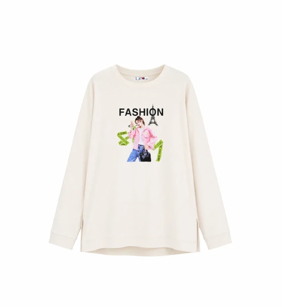 Graphic Long Sleeve T-Shirt