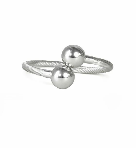 Silver Braided Bracelet