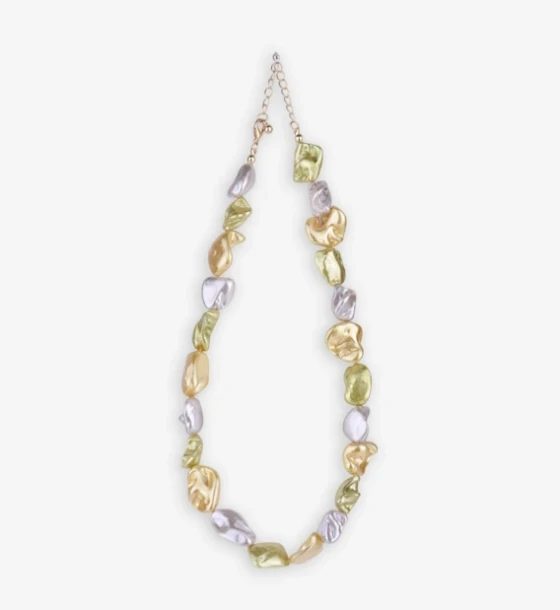 Necklace with Irregular Pearls